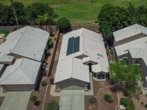 Phoenix solar home with solar lease
